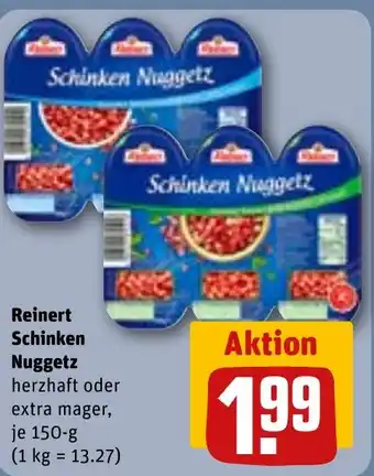 REWE Reinert Schinken Nuggetz Angebot