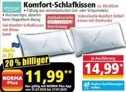 Norma ORTHO-Vital Komfort-Schlafkissen Angebot