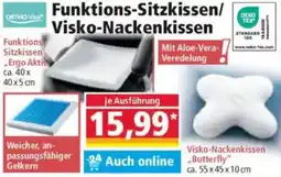 Norma ORTHO-Vital Funktions-Sitzkissen/ Visko-Nackenkissen Angebot