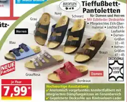 Norma BIOFUN Tieffußbett Pantoletten Angebot