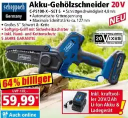 Norma Scheppach Akku-Gehölzschneider 20V Angebot