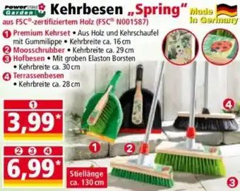 Norma Powertec Garden Kehrbesen „Spring" Angebot