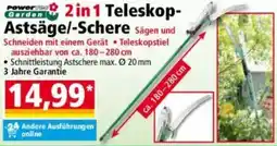 Norma Powertec Garden 2 in 1 Teleskop Astsäge/-Schere Angebot
