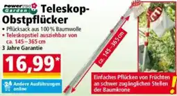 Norma Powertec Garden Teleskop Obstpflücker Angebot
