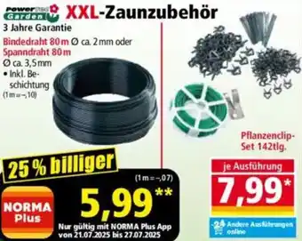Norma Powertec Garden XXL-Zaunzubehör Angebot
