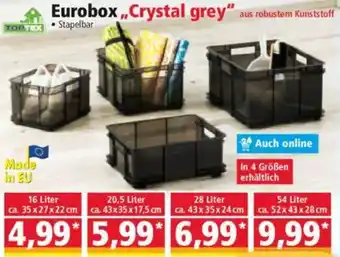 Norma TOPTEX Eurobox ,,Crystal grey" Angebot