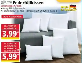 Norma bella casa Federfüllkissen Angebot