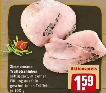 REWE Zimmermann trüffelschinken Angebot