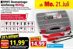 Norma KRAFT WERKZEUGE Demontagewerkzeug 802tlg. Angebot