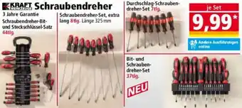Norma KRAFT WERKZEUGE Schraubendreher Angebot