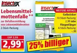 Norma Insectex Lebensmittelmottenfalle Angebot