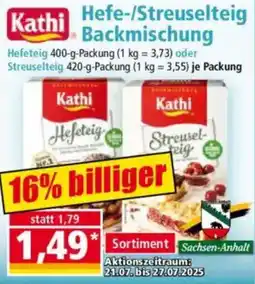 Norma Kathi Hefe-/Streuselteig Backmischung Angebot