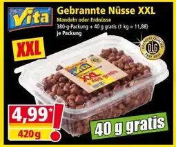 Norma Gebrannte Nüsse XXL Angebot