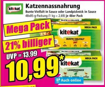 Norma Katzennassnahrung Angebot