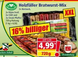 Norma Holzfäller Bratwurst-Mix Angebot
