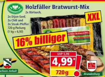 Norma Holzfäller Bratwurst-Mix Angebot