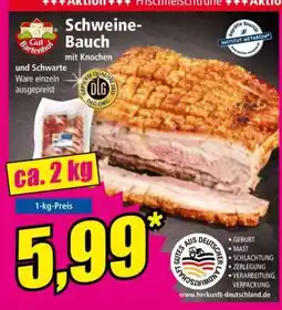 Norma Schweine-Bauch Angebot
