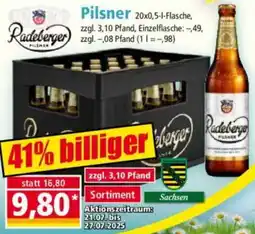 Norma Radeberger Pilsner Angebot