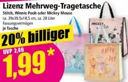 Norma Lizenz Mehrweg-Tragetasche Angebot