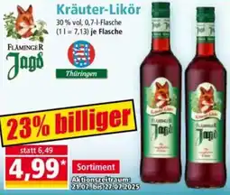 Norma FLAMINGER Jagd Kräuter-Likör Angebot