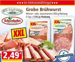 Norma ST. ALPINE Grobe Brühwurst Angebot