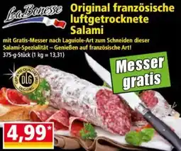 Norma LaBonesse Original französische luftgetrocknete Salami Angebot