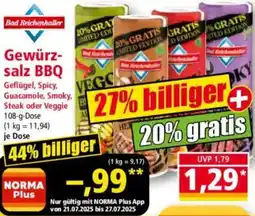 Norma Bad Reichenhaller Gewürzsalz BBQ Angebot