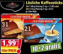 Norma CAFFECIAO Lösliche Kaffeesticks Angebot