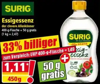 Norma SURIG Essigessenz Angebot