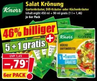 Norma Knorr Salat Krönung Angebot