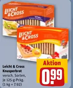 REWE Leicht & Cross Knusperbrot Angebot