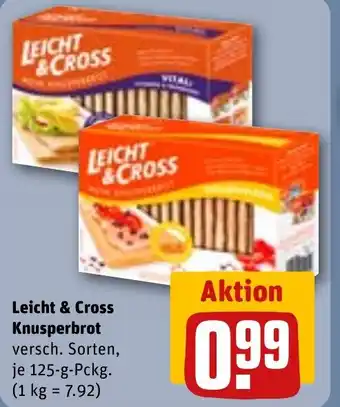 REWE Leicht & Cross Knusperbrot Angebot
