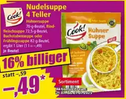 Norma Cook! Nudelsuppe 4 Teller Angebot