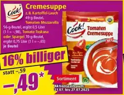 Norma Cook! Cremesuppe Angebot