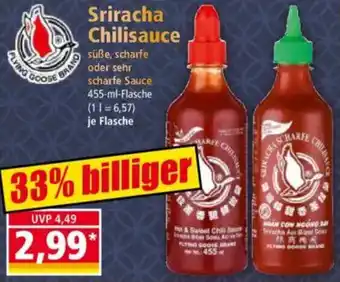Norma Sriracha Chilisauce Angebot