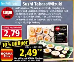 Norma Sushi Takara/Mizuki Angebot