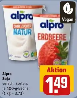 REWE Alpro Soja Angebot