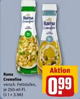 REWE Rama Cremefine Angebot