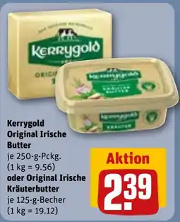 REWE Kerrygold Original Irische Butter oder Original Irische Kräuterbutter Angebot