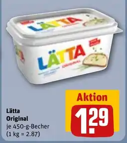 REWE Lätta Original Angebot