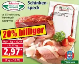 Norma Schleizer Schinkenspeck Angebot