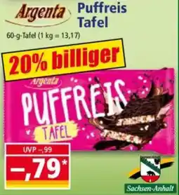 Norma Argenta Puffreis Tafel Angebot