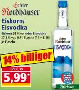 Norma Echter Nordhäuser Eiskorn/ Eisvodka Angebot