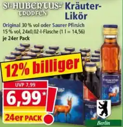 Norma St. HUBERTUS TROPFEN Kräuter Likör Angebot