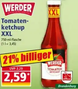 Norma WERDER Tomatenketchup XXL Angebot