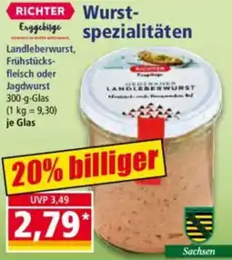 Norma RICHTER Wurstspezialitäten Angebot