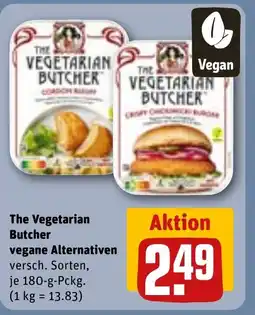REWE The Vegetarian Butcher vegane Alternativen Angebot