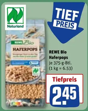 REWE REWE Bio Haferpops Angebot