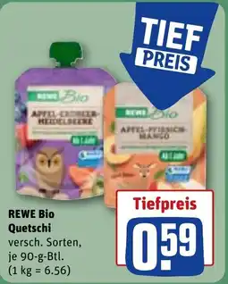 REWE REWE Bio Quetschi Angebot