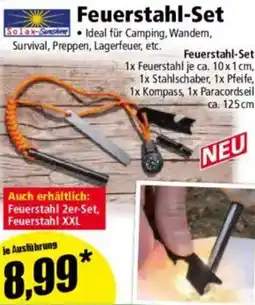 Norma Solax Sunshine Feuerstahl-Set Angebot